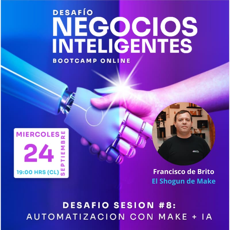 Cover Image for Desafío #8: Automatización con Make + IA