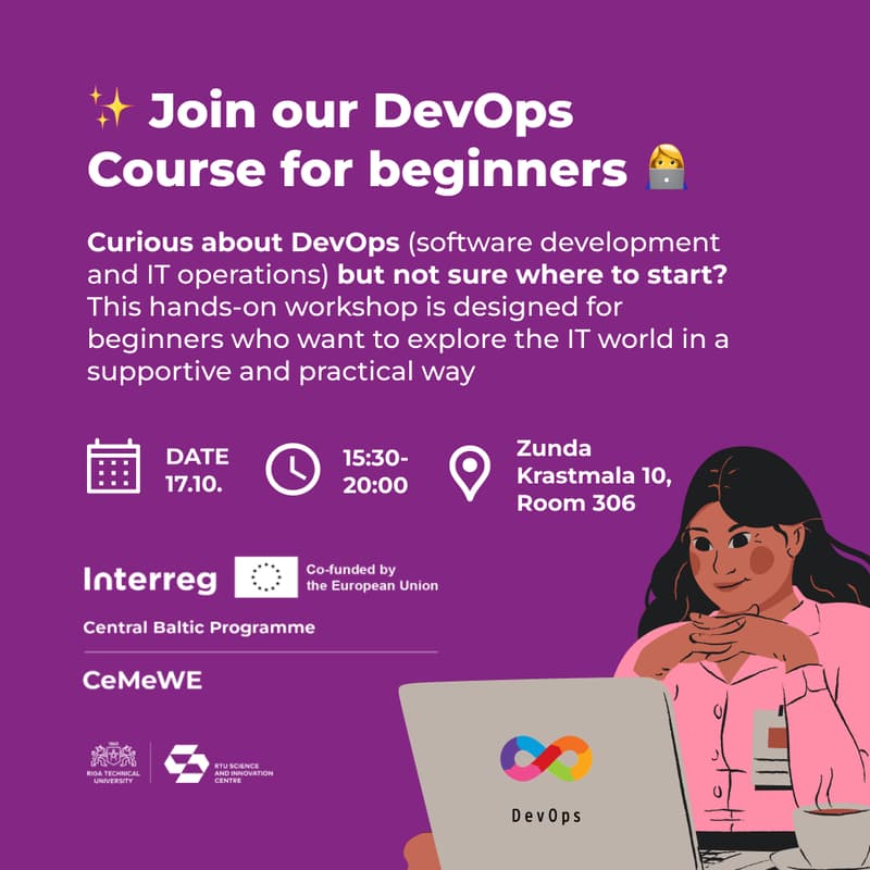 👩💻 CeMeWE DevOps Course for Beginners ⭐️ · Luma