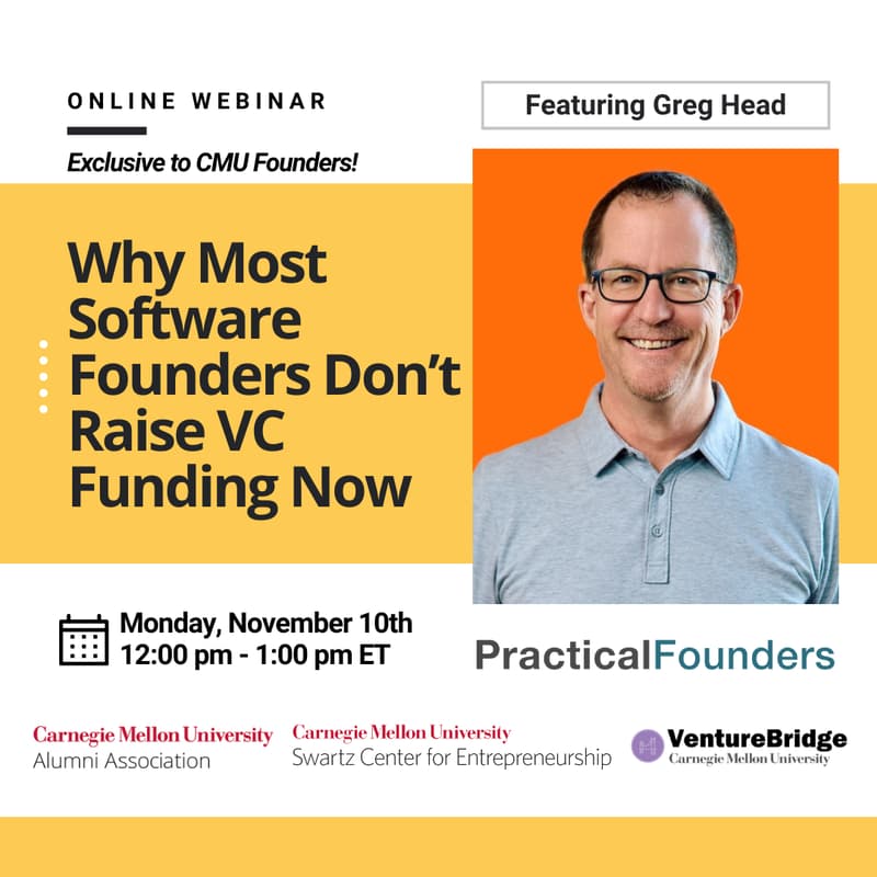 Cover Image for Why Most Software Founders Don't Raise VC Funding Now ft. Greg Head