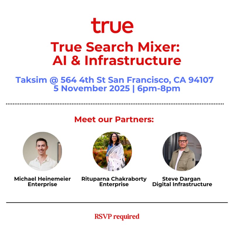 Cover Image for True Search SF Mixer: AI & Digital Infrastructure