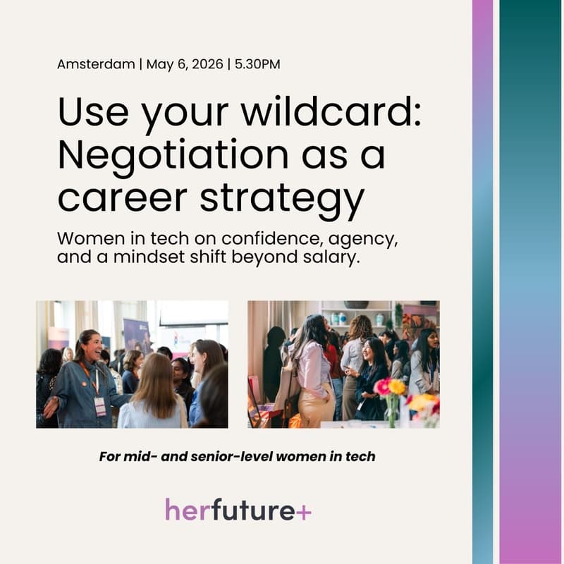 Cover Image for HerFuture+ | Use your wildcard: Negotiation as a career strategy