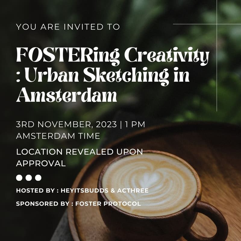 Cover Image for FOSTERing Creativity : Urban Sketching in Amsterdam