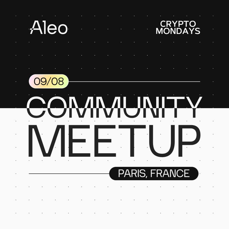 Cover Image for Aleo x Crypto Mondays