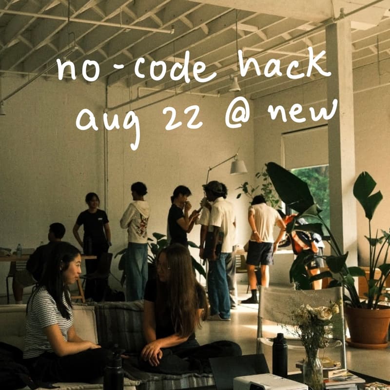 Cover Image for Hackathon: AI + No-Code