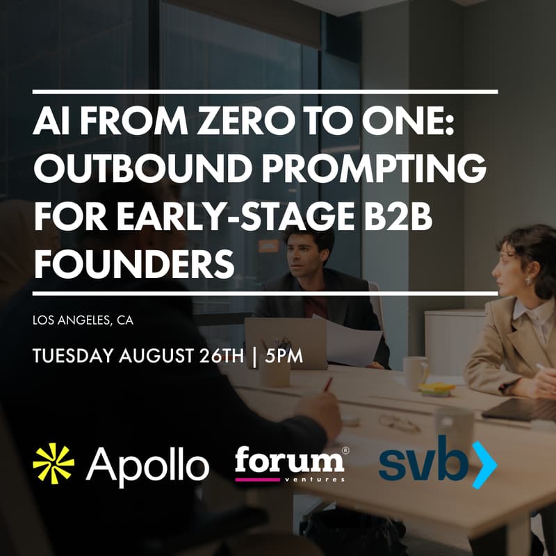 Cover Image for AI from Zero to One: Outbound Prompting for Early-Stage B2B Founders
