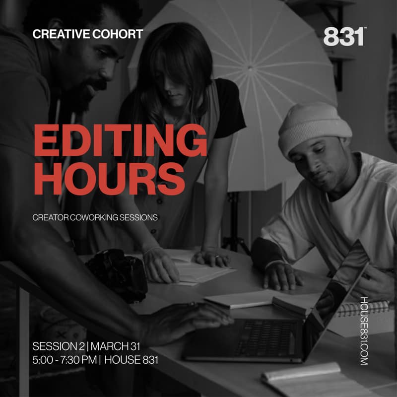 Cover Image for Editing Hours: Session 2