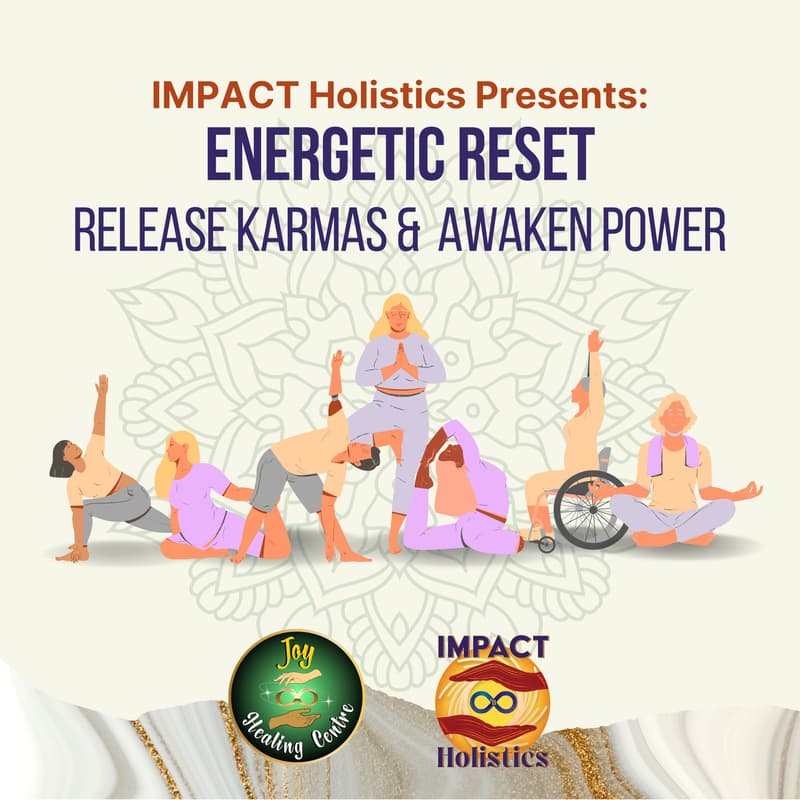Cover Image for ENERGETIC RESET: Release Karmas & Awaken Power
