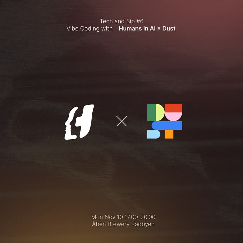 Cover Image for Tech & Sip #6: Vibe Coding w Dust