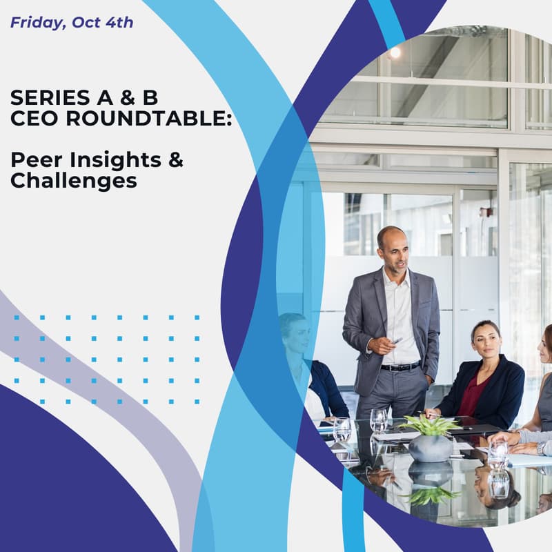 Cover Image for Series A & B CEO Roundtable: Peer Insights and Challenges