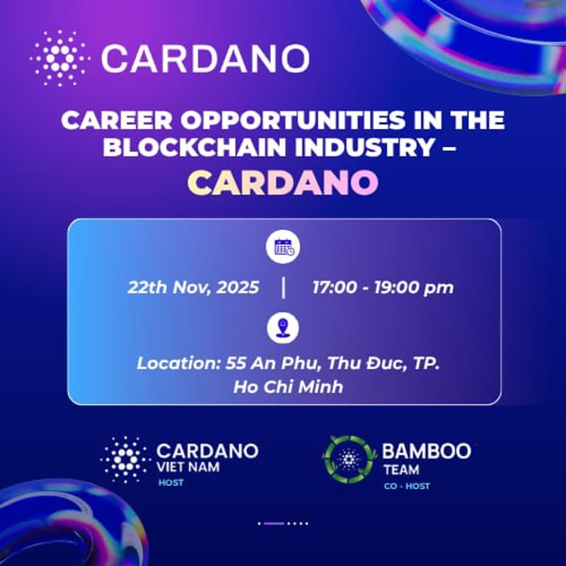 Cover Image for 🚀 Career Opportunities in Blockchain – Cardano