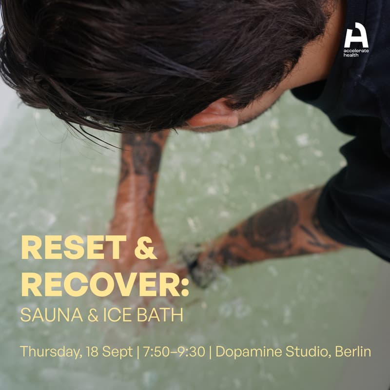 Cover Image for Reset & Recover: Sauna and Ice bath session