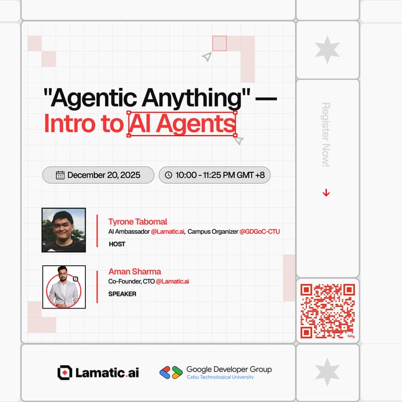 Cover Image for "Agentic Anything" — Intro to AI Agents