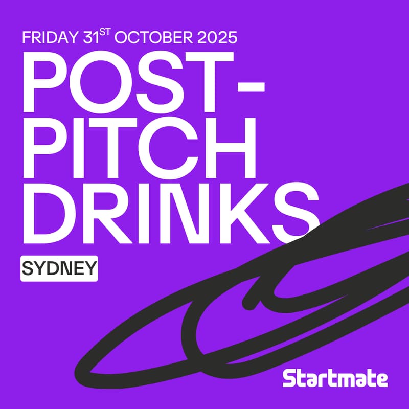 Cover Image for Startmate Post-Pitch Night Drinks (Sydney)