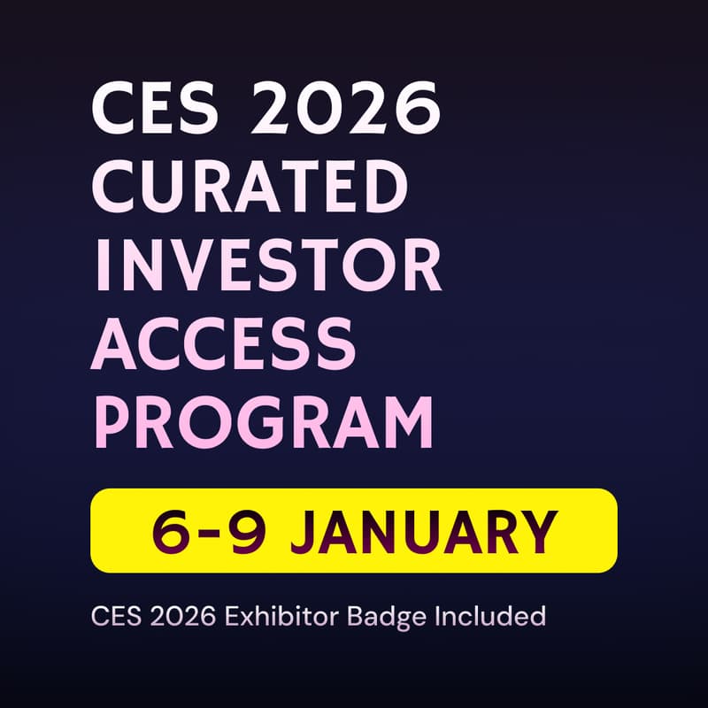 Cover Image for CES 2026 Investor VIP Program [75+ VCs/FOs/LPs]
