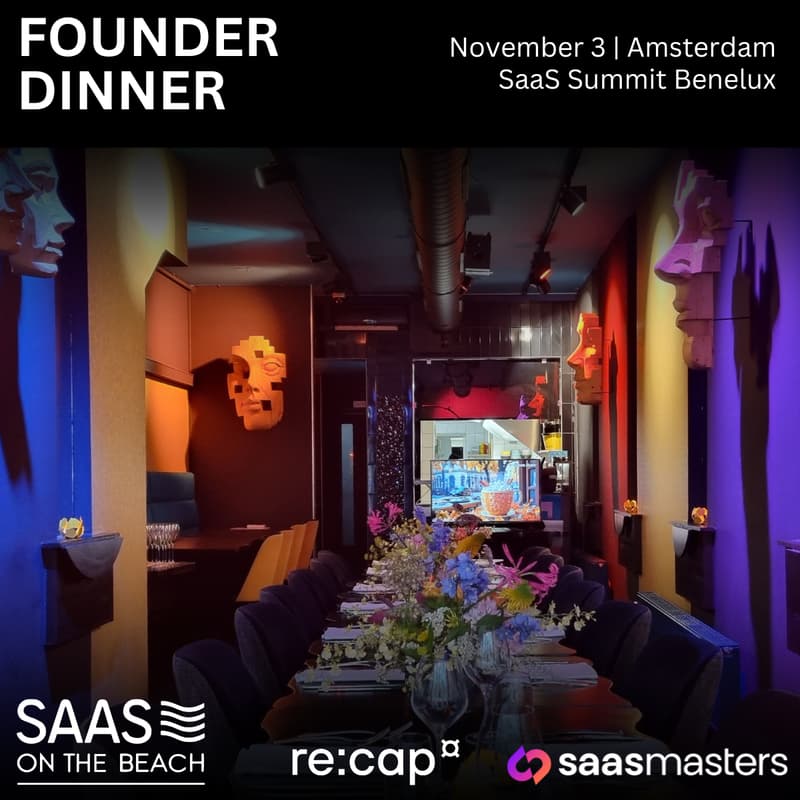 Cover Image for Founder Dinner - SaaS on the Beach