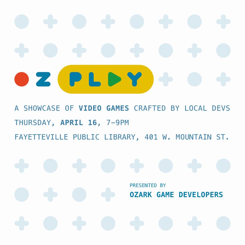 Cover Image for OZ Play 2026 - Northwest Arkansas Video Games Showcase