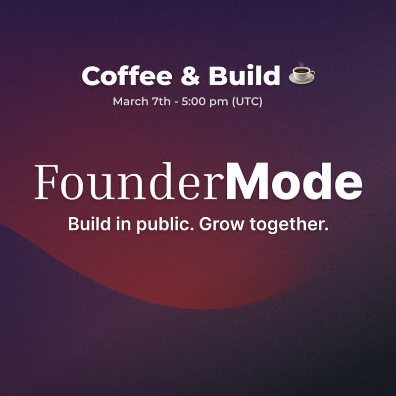 Cover Image for Coffee & Build