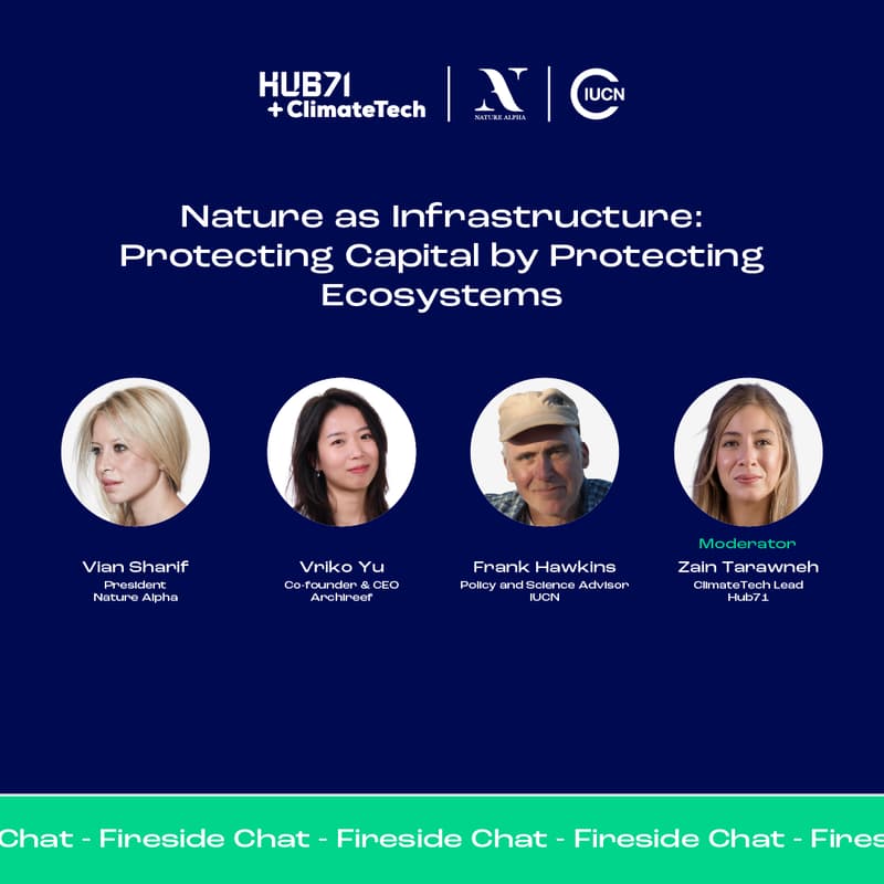 Cover Image for Nature as Infrastructure: Protecting Capital by Protecting Ecosystems Fireside Chat
