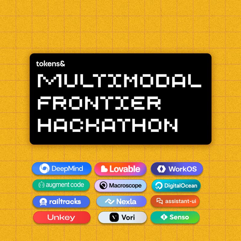 Cover Image for Multimodal Frontier Hackathon