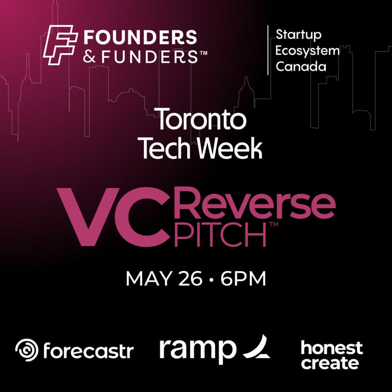 Cover Image for Founders & Funders: TO VC Reverse Pitch