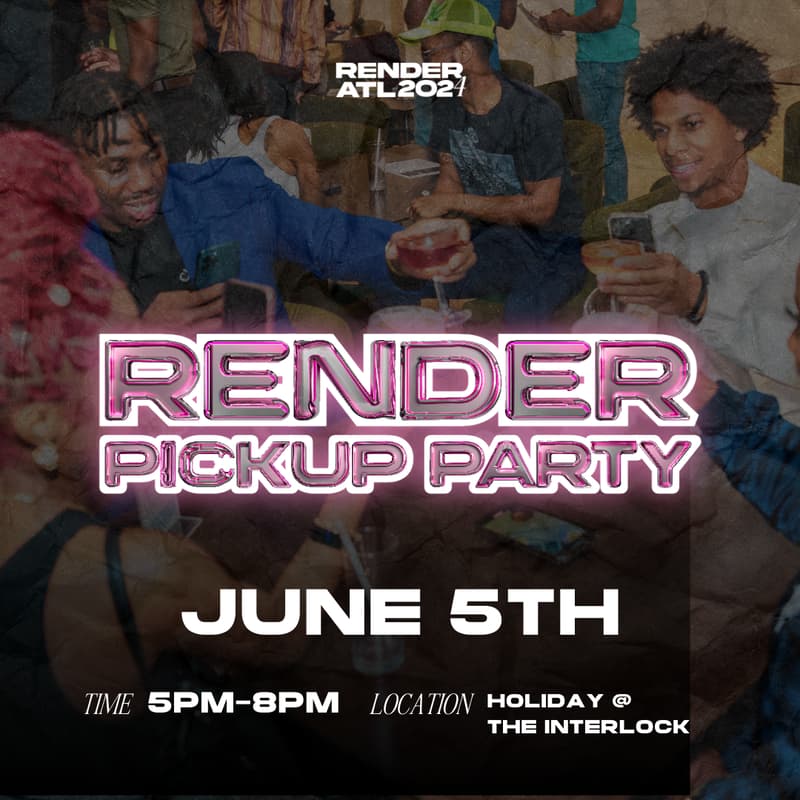 Cover Image for Render Pickup Party @ Holiday Bar