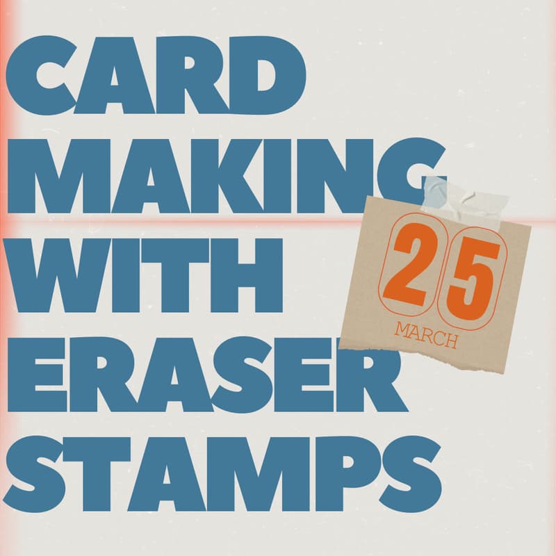Cover Image for Card Making With Eraser Stamps