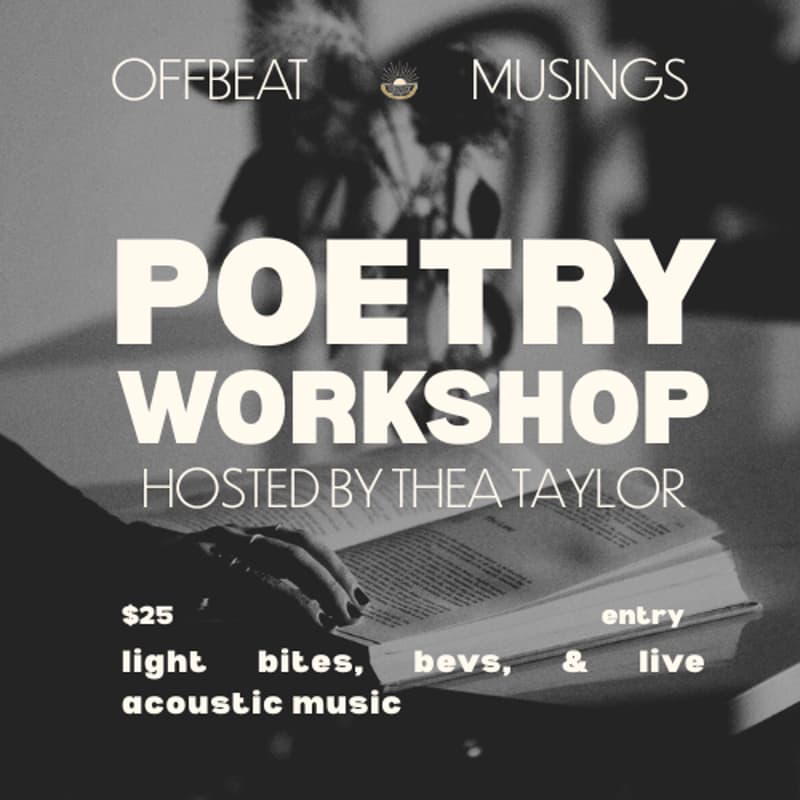 Cover Image for Offbeat Musings: Poetry Workshop