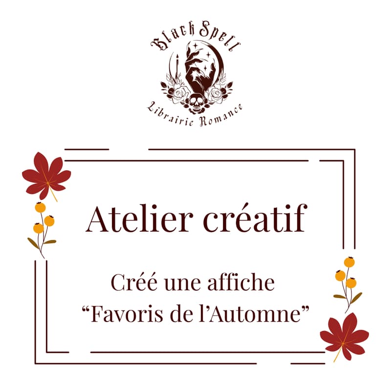 Cover Image for Pré-Inscription - Atelier Créatif: Affiche "Les Favoris d'e l'Automne"