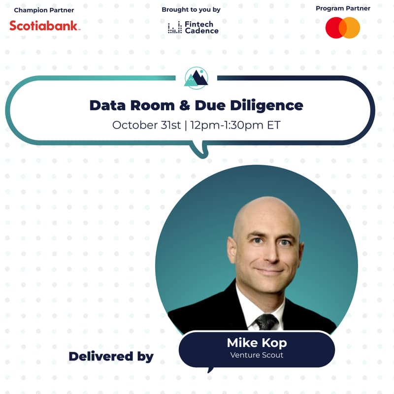 Cover Image for Masterclass Series #4 Part 1 - Data room due diligence