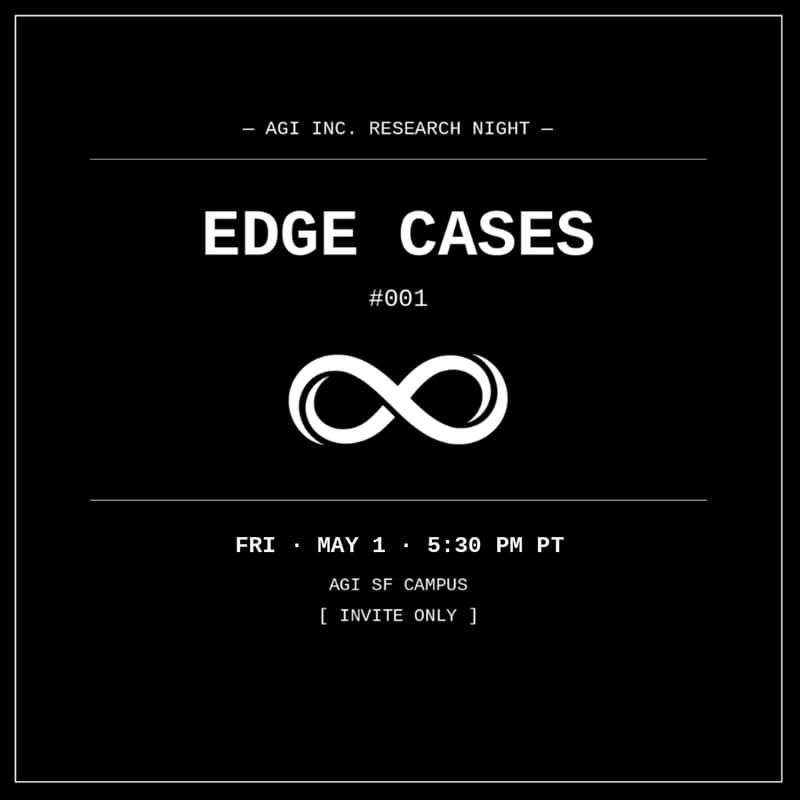 Cover Image for Edge Cases by AGI, Inc.