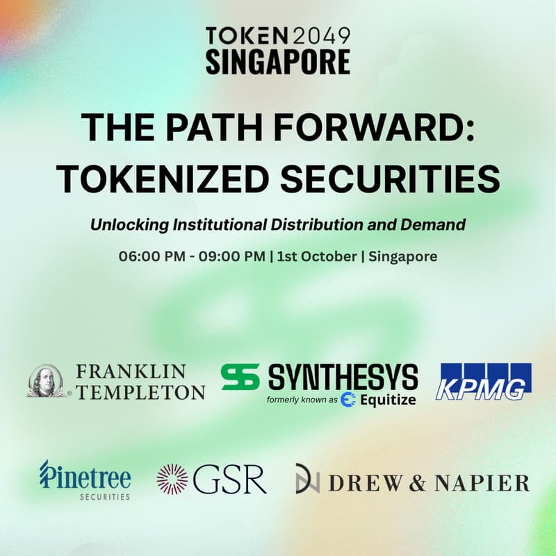 Cover Image for (Invite Only) The Path Forward: Tokenized Securities