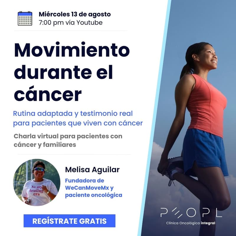 Cover Image for [Evento] Recupera tu fuerza: Cómo moverse en medio del cáncer