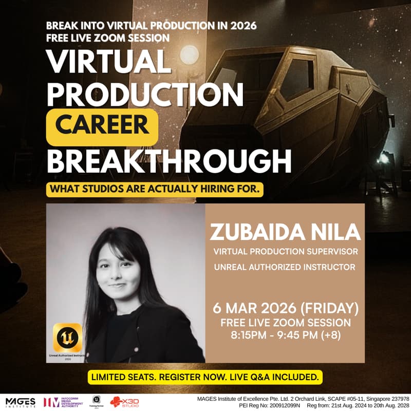 Cover Image for Break Into Virtual Production: Skills and Career Pathways
