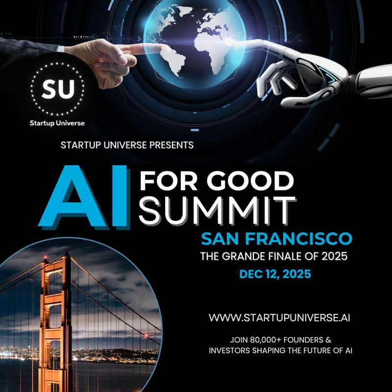 Cover Image for Startup Universe: AI for Good Summit, San Francisco