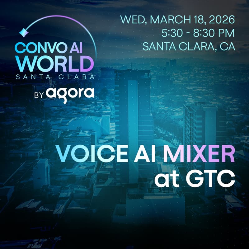 Cover Image for Convo AI World: GTC Voice AI Mixer