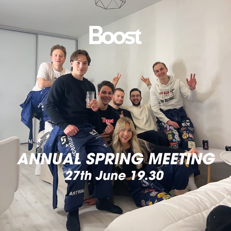 Kansikuva tapahtumalle Boost Annual Spring Association Meeting