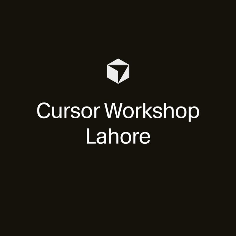 Cover Image for Cursor Workshop Lahore