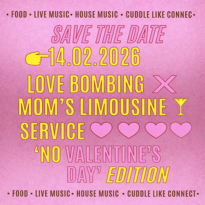 Cover Image for Love Bombing x Mom's Limousine Service - No Valentine's Day Edition