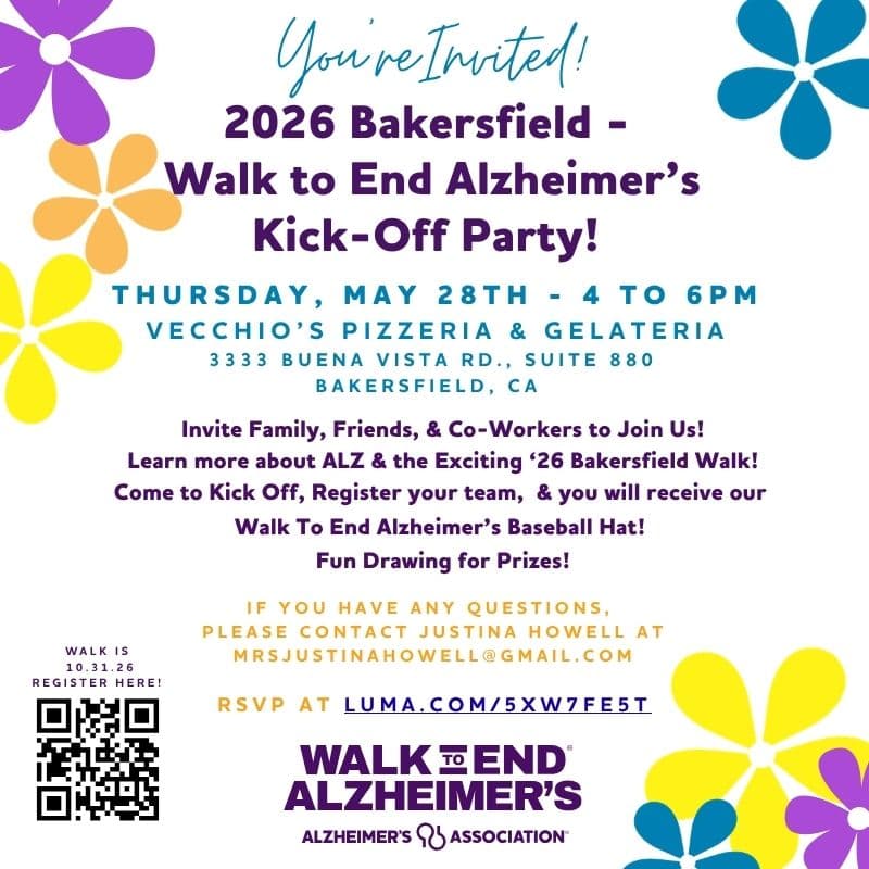 Cover Image for Kickoff - Walk to End ALZ Bakersfield