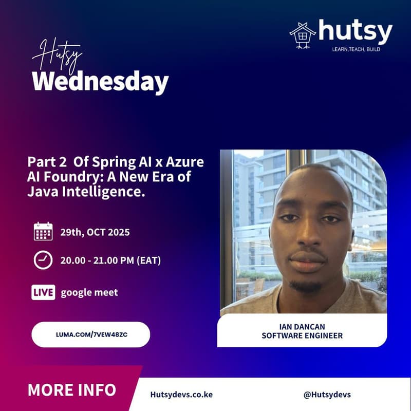 Cover Image for Part 2 of Spring AI x Azure AI Foundry: A New Era of Java Intelligence with Ian Dancan