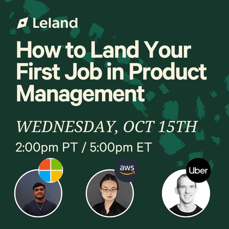 Cover Image for How to Land Your First Job in Product Management