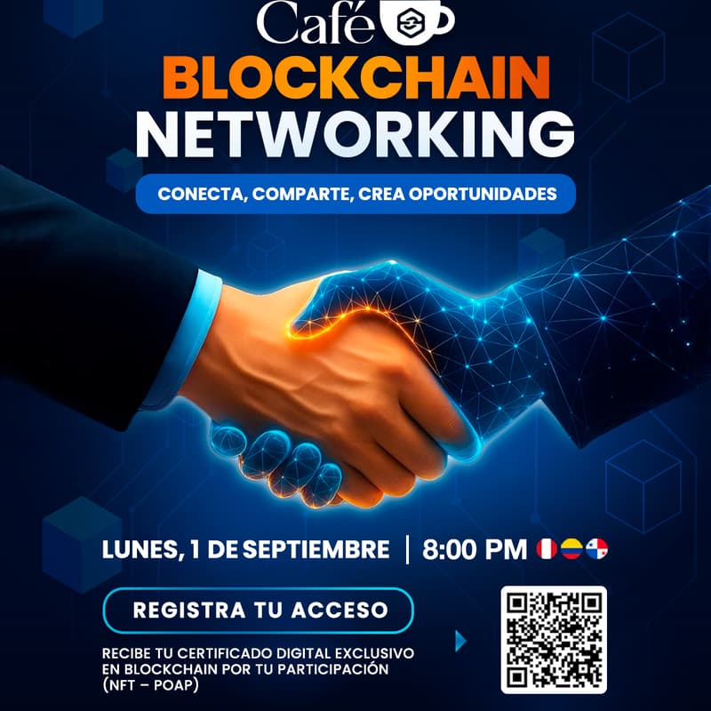 Cover Image for Café Blockchain Networking