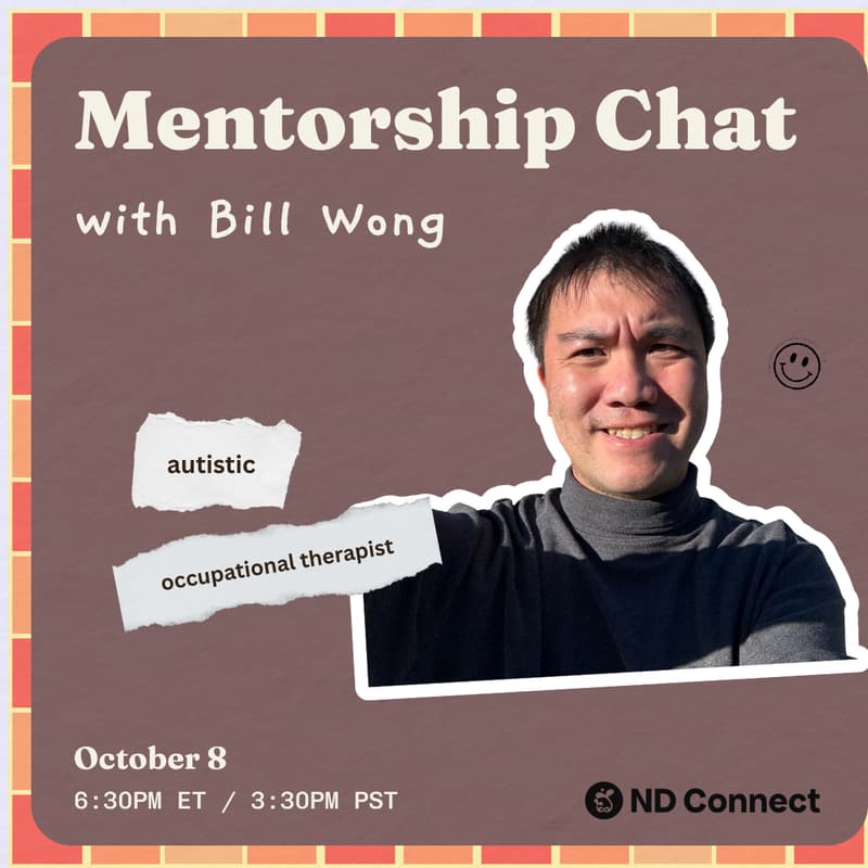 Cover Image for Mentorship Chat with Bill Wong