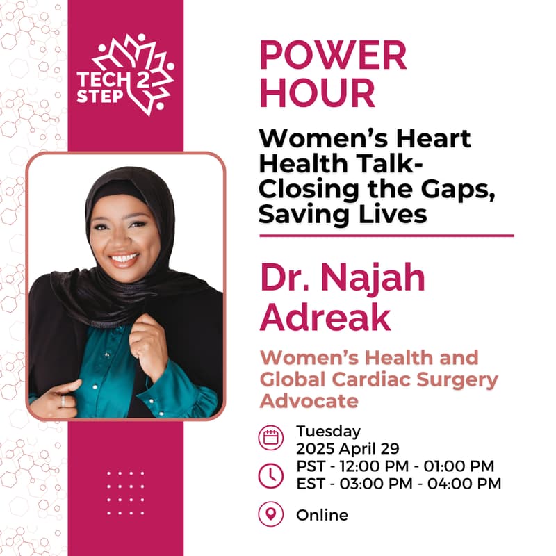 Cover Image for Women’s Heart Health Talk- Closing the Gaps, Saving Lives
