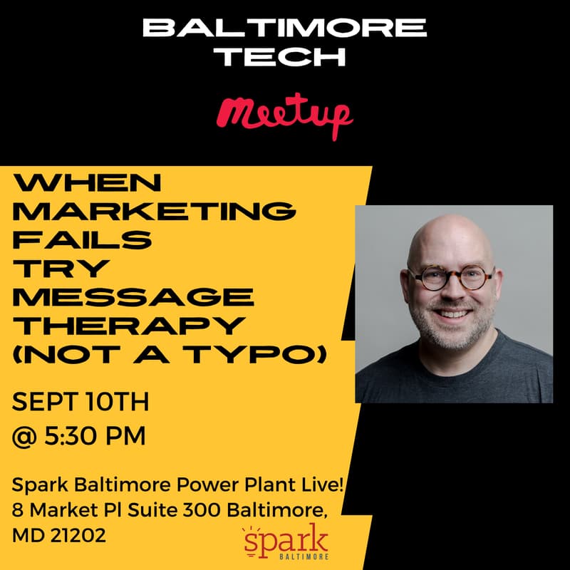 Cover Image for When Marketing Fails, Try MessageTherapy (not a typo)
