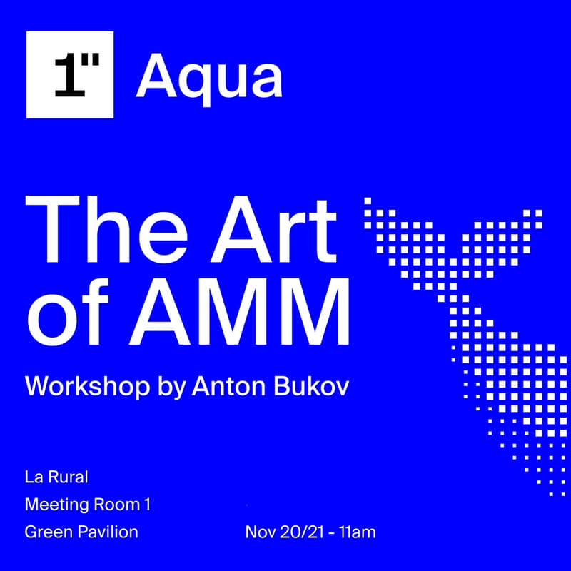 Cover Image for The Art of AMM - Workshop by Anton Bukov [1inch]