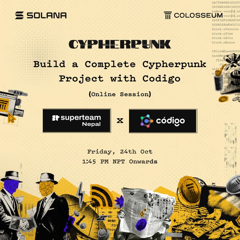 Cover Image for Build Your Cypherpunk Project with Código - Workshop