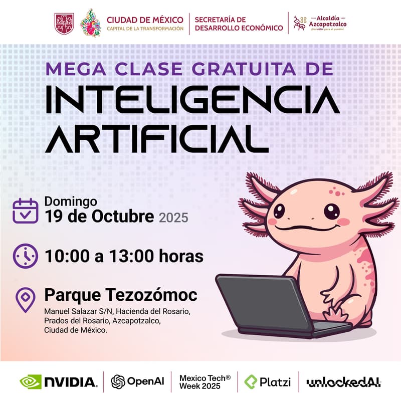 Cover Image for Mega Clase Gratuita de Inteligencia Artifical