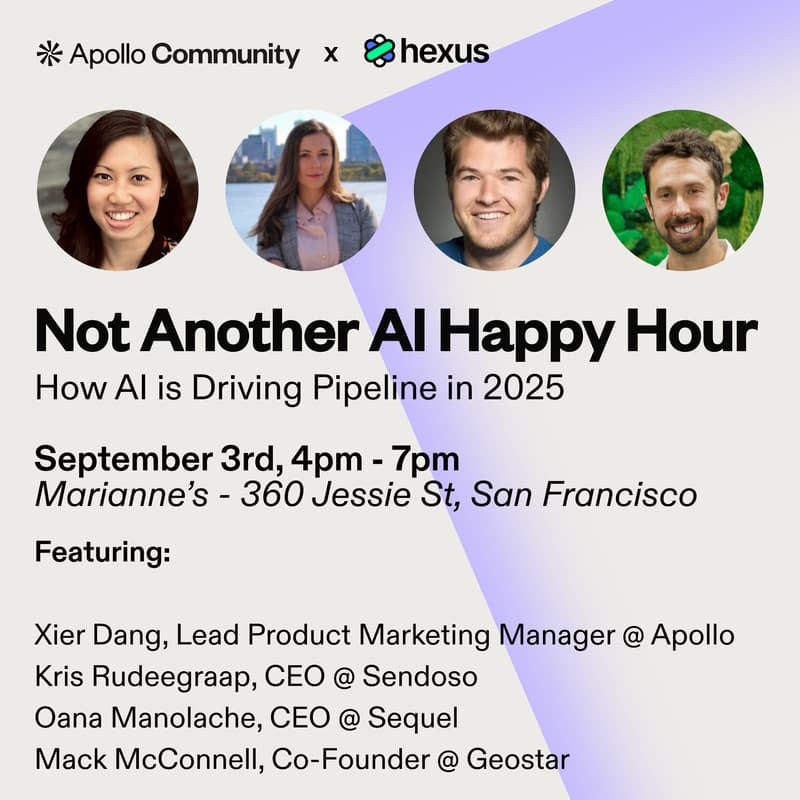 Cover Image for Not Another AI Happy Hour: How AI is Driving Pipeline in 2025