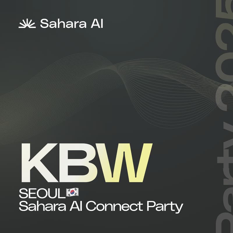 Cover Image for Sahara AI Connect Party | KBW 2025